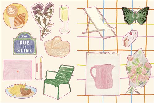 Paris Chéri – Stickers Book – Zoé de las Cases