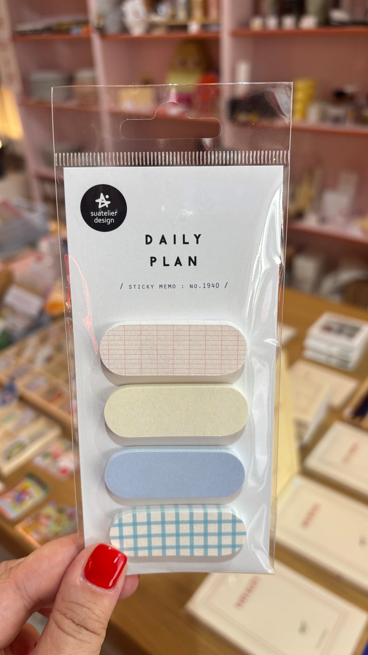 Sticky Memo daily plan.1940 – Suatelier