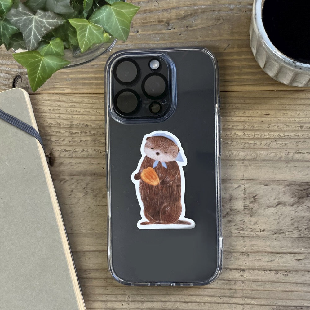 Sticker RESSA la loutre et la madeleine — NB Co