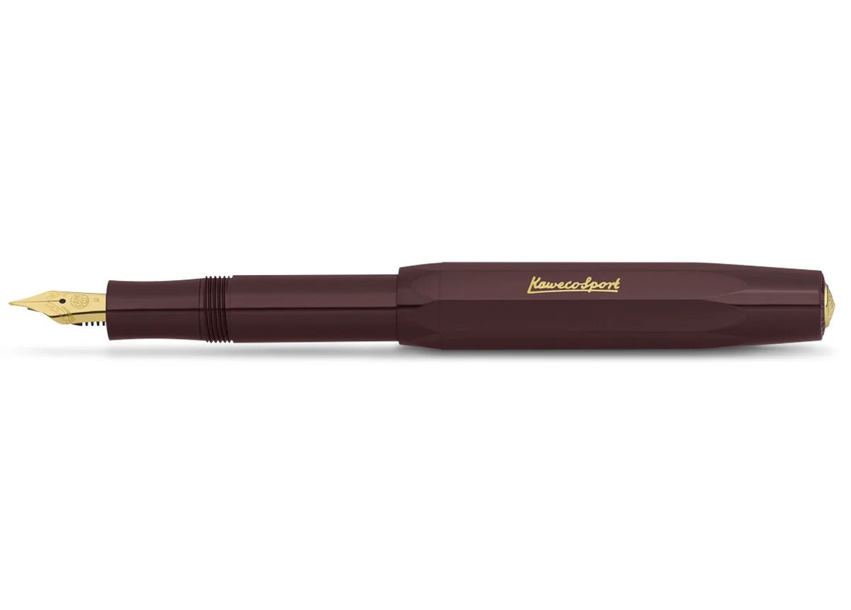 Stylo plume CLASSIC SPORT Bordeaux, Plume M - Kaweco