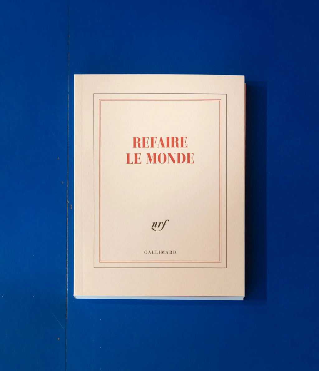 Carnet carré «Refaire le monde» - Les jolies planches
