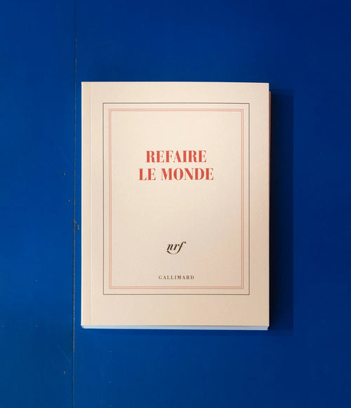Carnet carré «Refaire le monde» - Les jolies planches