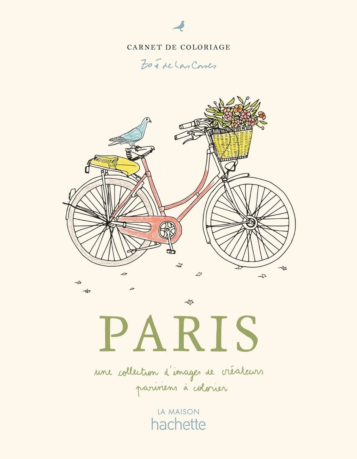 Cahier de coloriages «Paris» – Zoé de las Cases