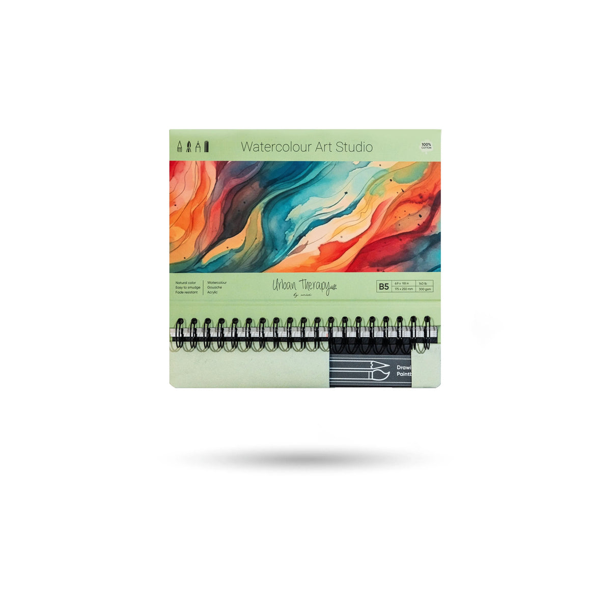 Carnet de croquis pour aquarelle – Urban Therapy