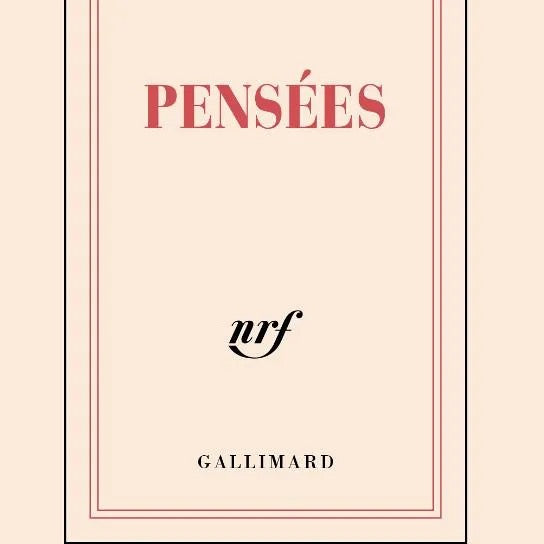 Carnet poche «Pensées» - Les jolies planches
