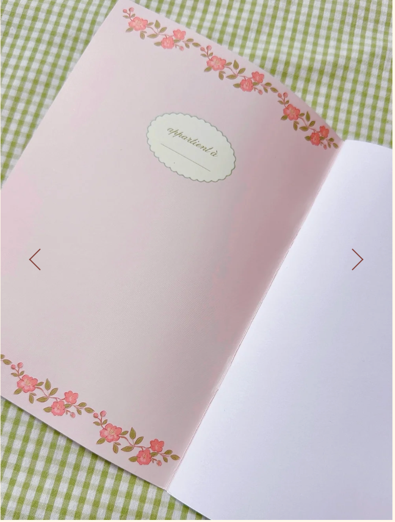 Carnet de notes Fleurs de cerisier — Laura Travelbook