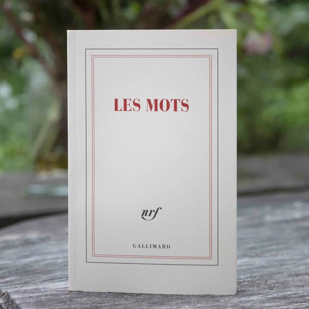Carnet «Les mots» - Les jolies planches