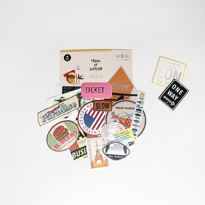 Travel Vintage label – Suatelier