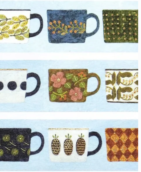 Washi tape Mug – Cozyca