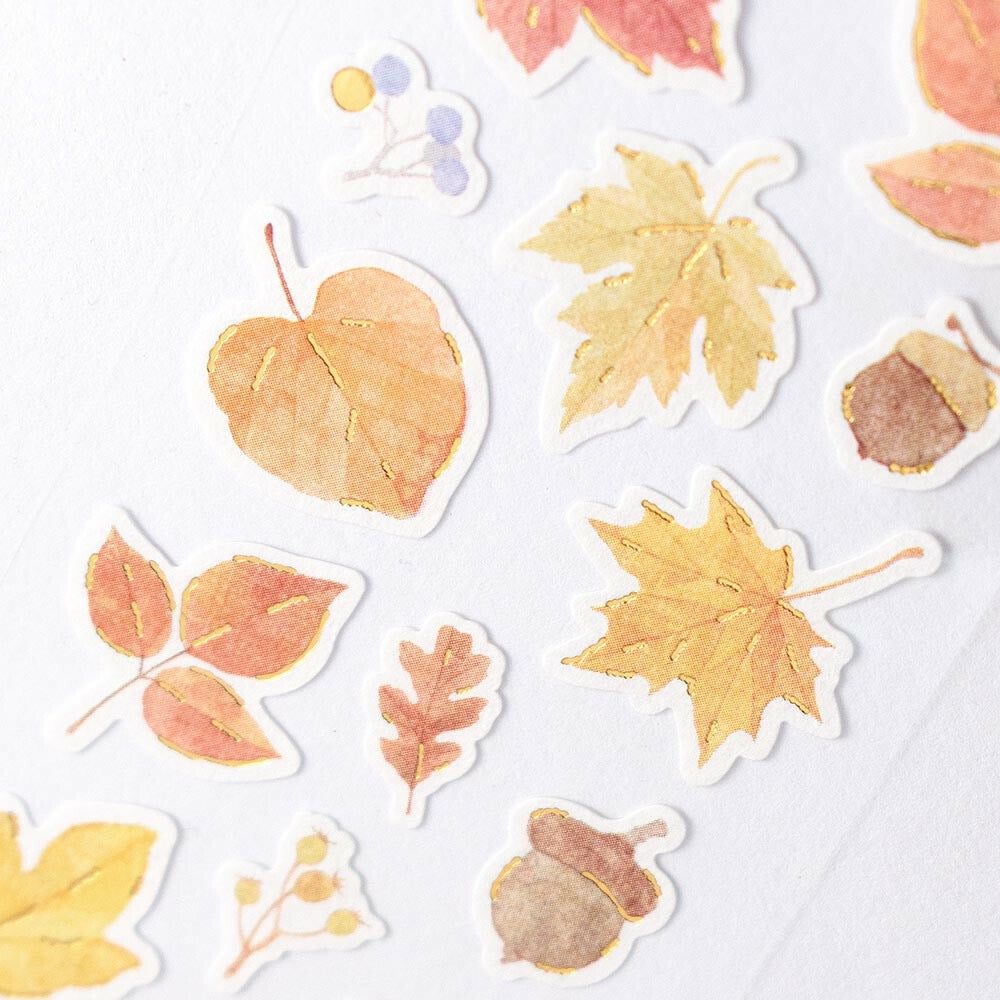 Planche de stickers Feuilles d'automne – NB.CO.