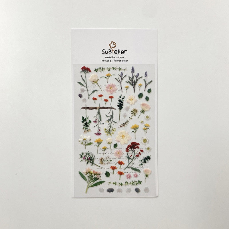 Daily Deco – flower letter 1089– Suatelier