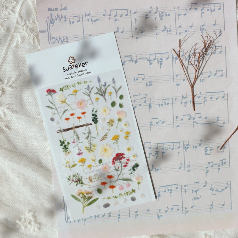Daily Deco – flower letter 1089– Suatelier