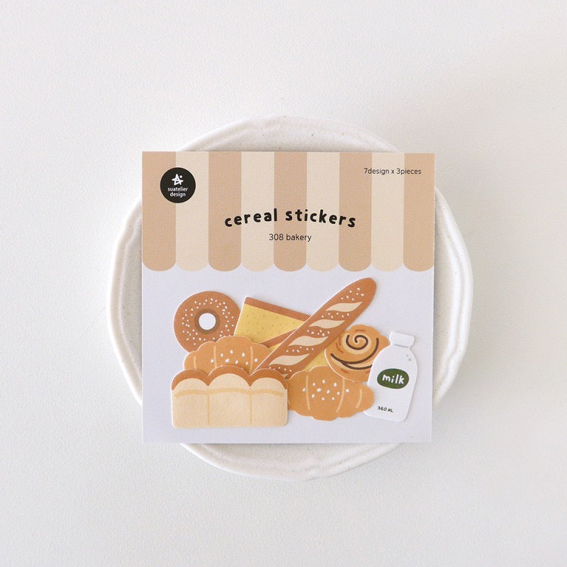 Pack de 21 stickers - SEAL Bakery _ Boulangerie – Suatelier