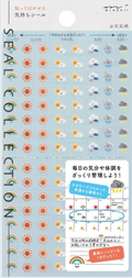 Stickers repositionnables Météo - Midori