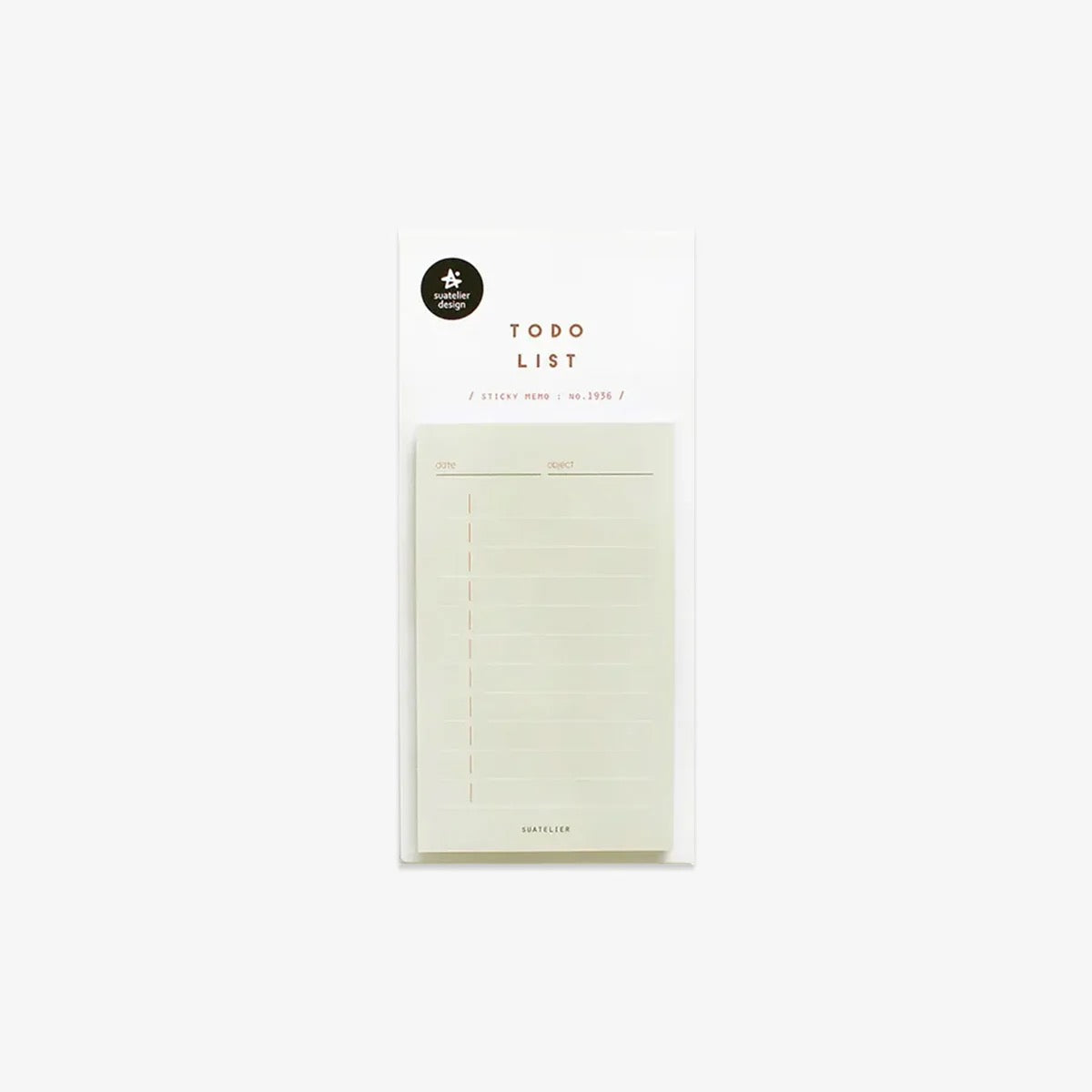 Sticky Memo TO DO List 1936 "things to do" – Suatelier