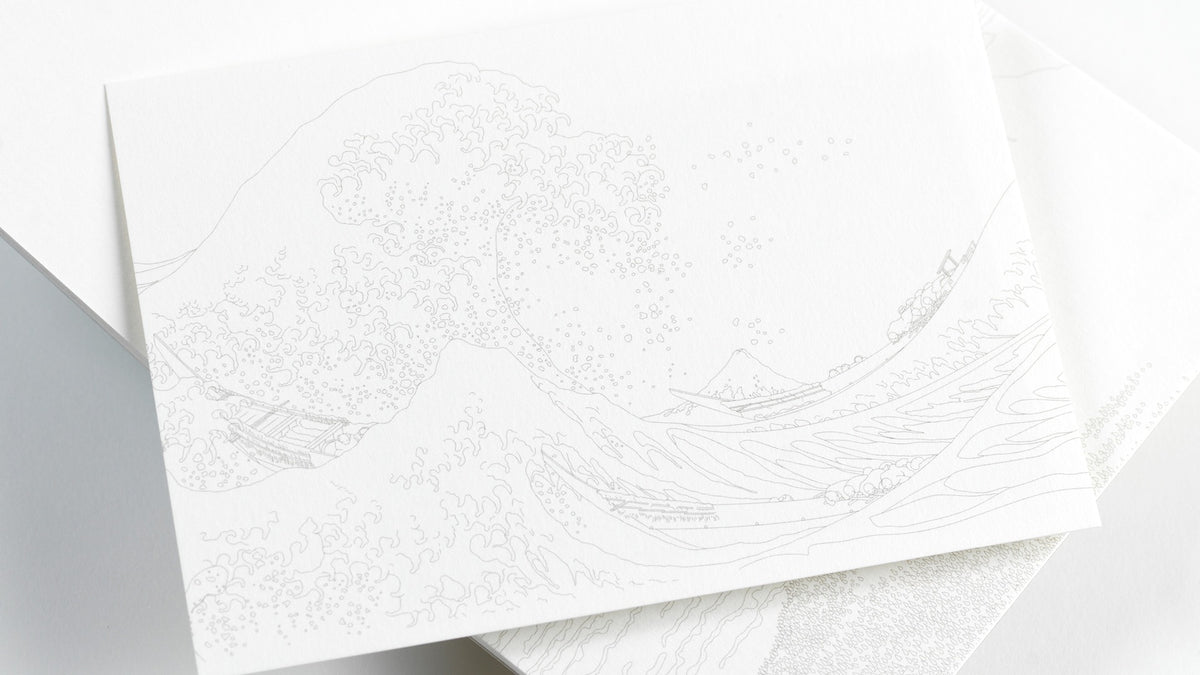 Carnet de cartes postales à aquareller thème Japon — Pepin Press