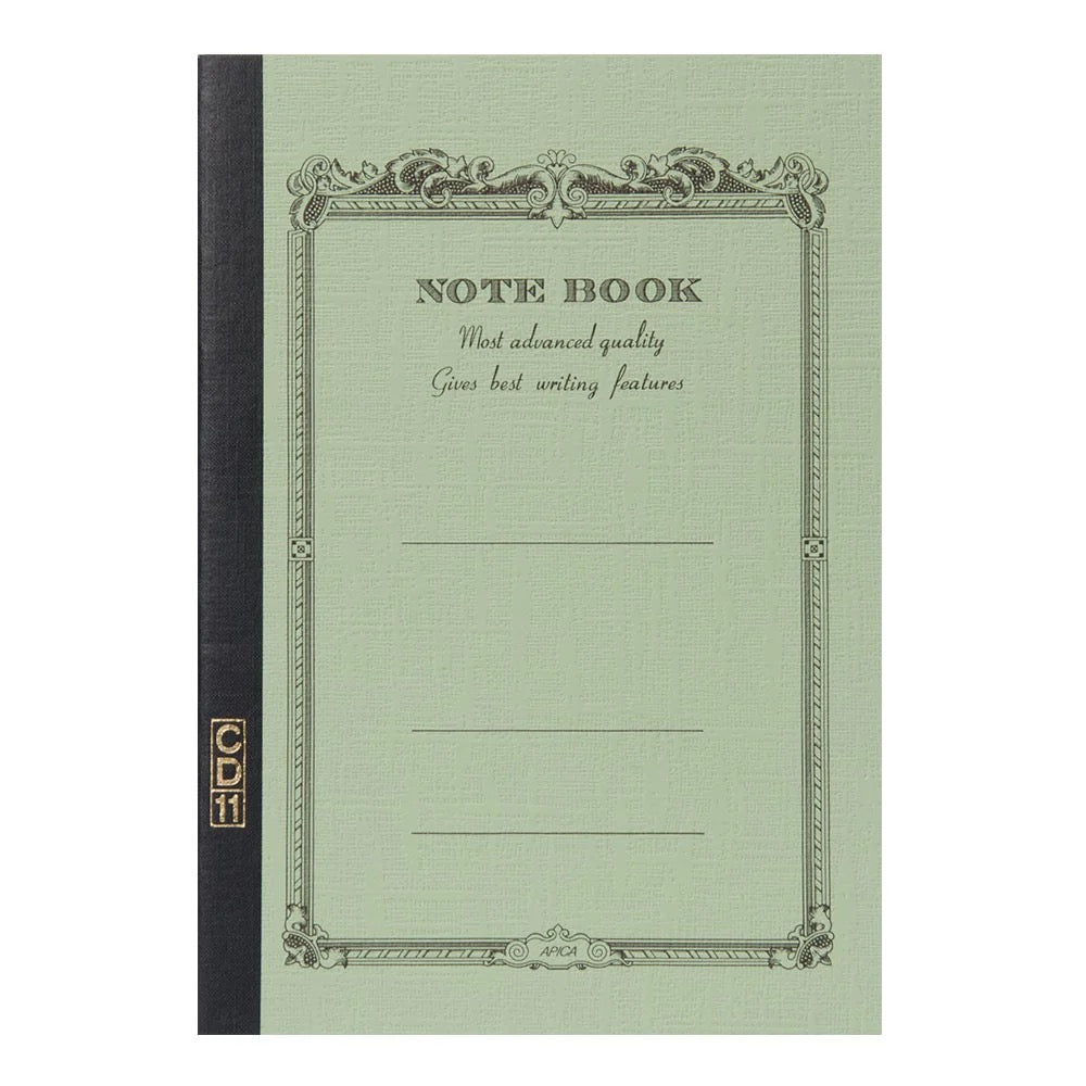 Carnet Notebook Apica – Vert clair (A5, 14,8x21cm)