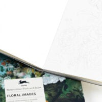 Carnet de cartes postales à aquareller thème Art Floral – Pepin Press