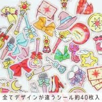 Boîte de 40 mini stickers « Magical girls» — Greeting Life