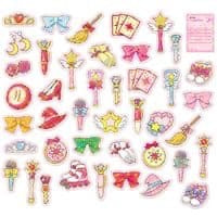 Boîte de 40 mini stickers « Magical girls» — Greeting Life