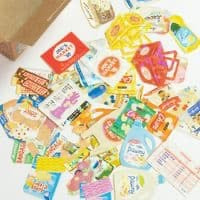 Boîte de 40 mini stickers « Super Market » — Greeting Life