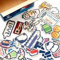 Boîte de 40 mini stickers « Japan Culture » — Greeting Life