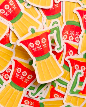 Sticker cafetière Mabella