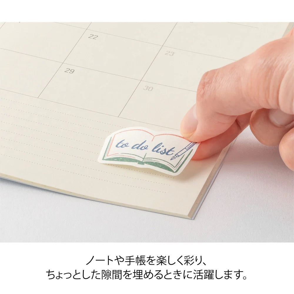 Rouleau de Stickers Décoratifs Yuru Log – To Do List