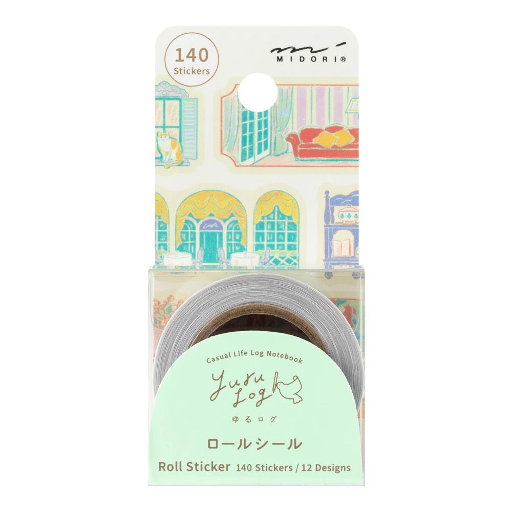 Rouleau de Stickers Décoratifs  Yuru Log – Fenêtre avec vue