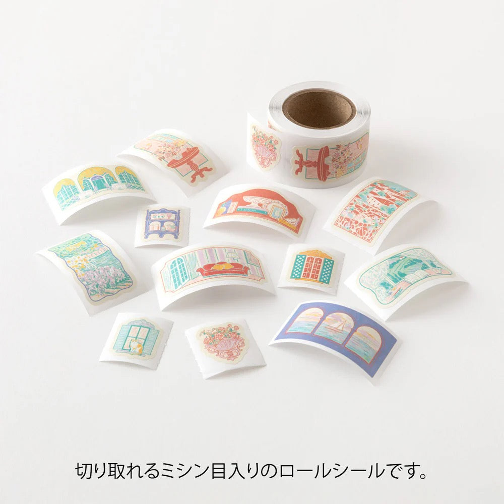 Rouleau de Stickers Décoratifs  Yuru Log – Fenêtre avec vue