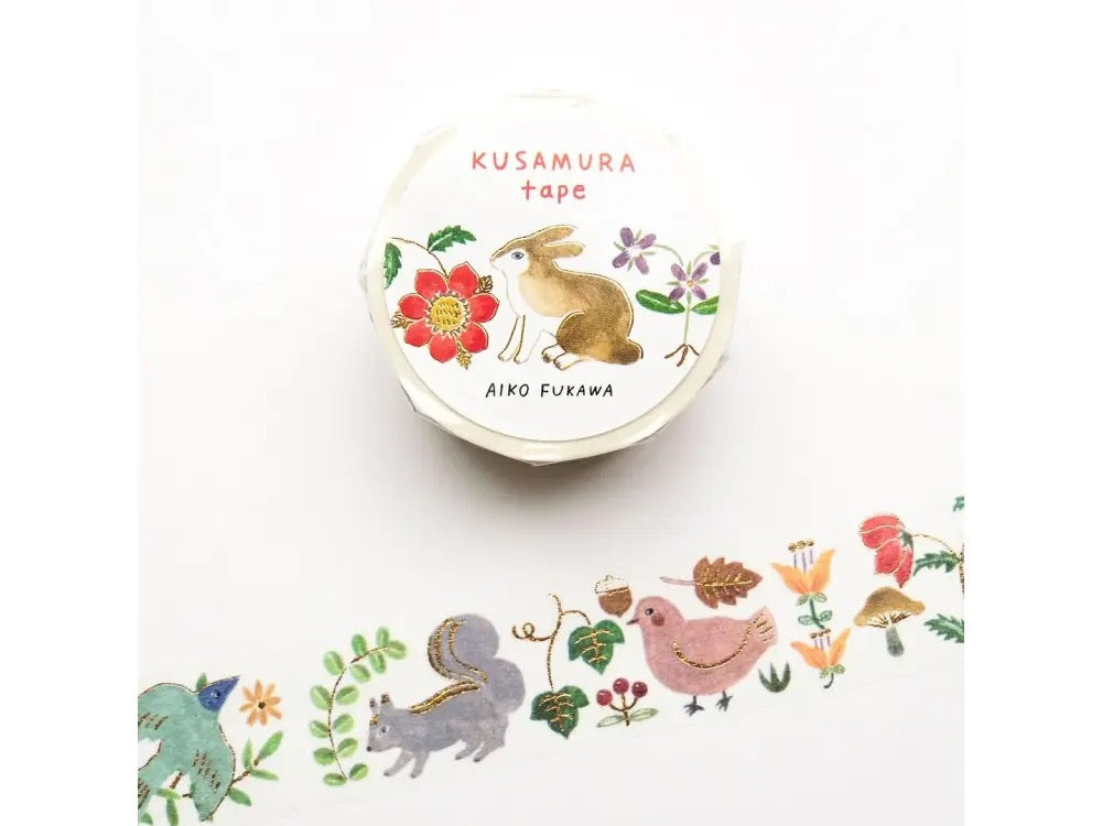 Washi tape illustré par Aiko Fukawa – Kusamura – Cozyca
