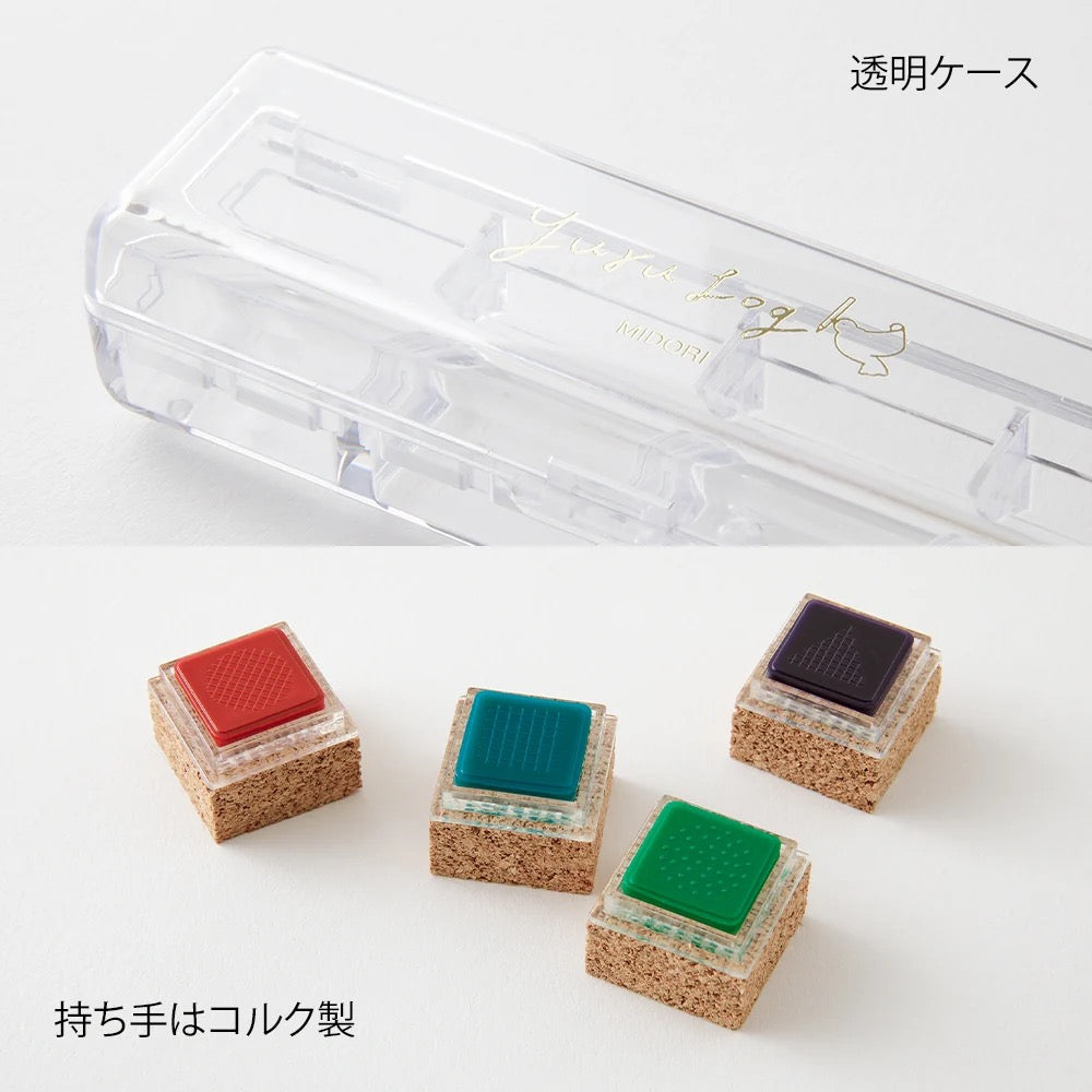 Tampon Yuru Log Géométrie - Midori