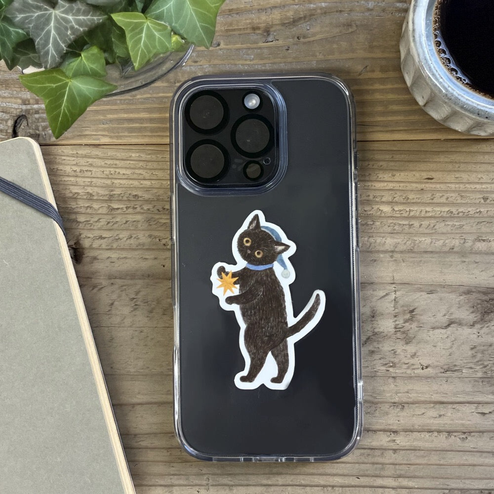 Sticker RESSA – Chat nocturne – NB.CO.