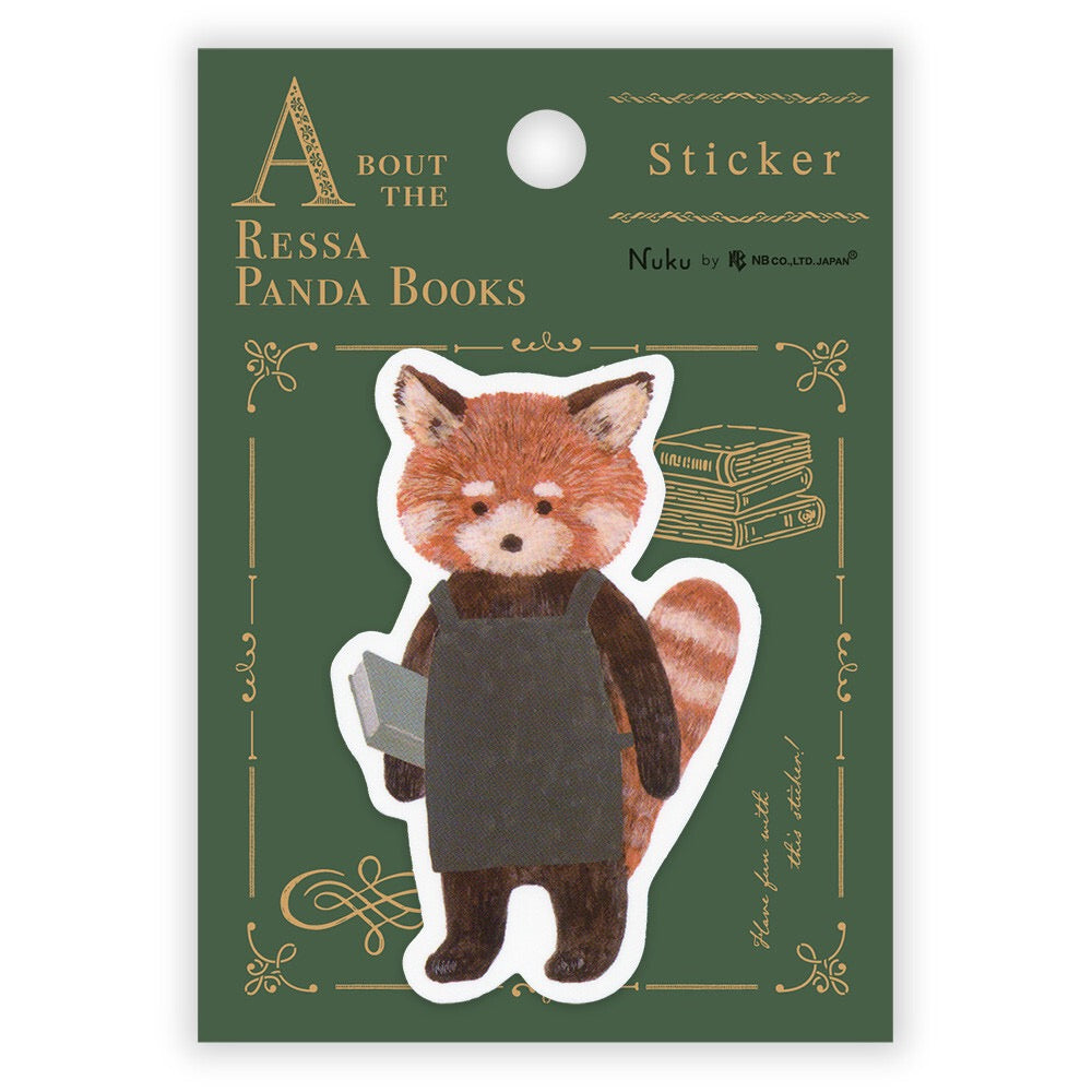 Sticker  RESSA – Librairie Panda Roux – NB.CO.