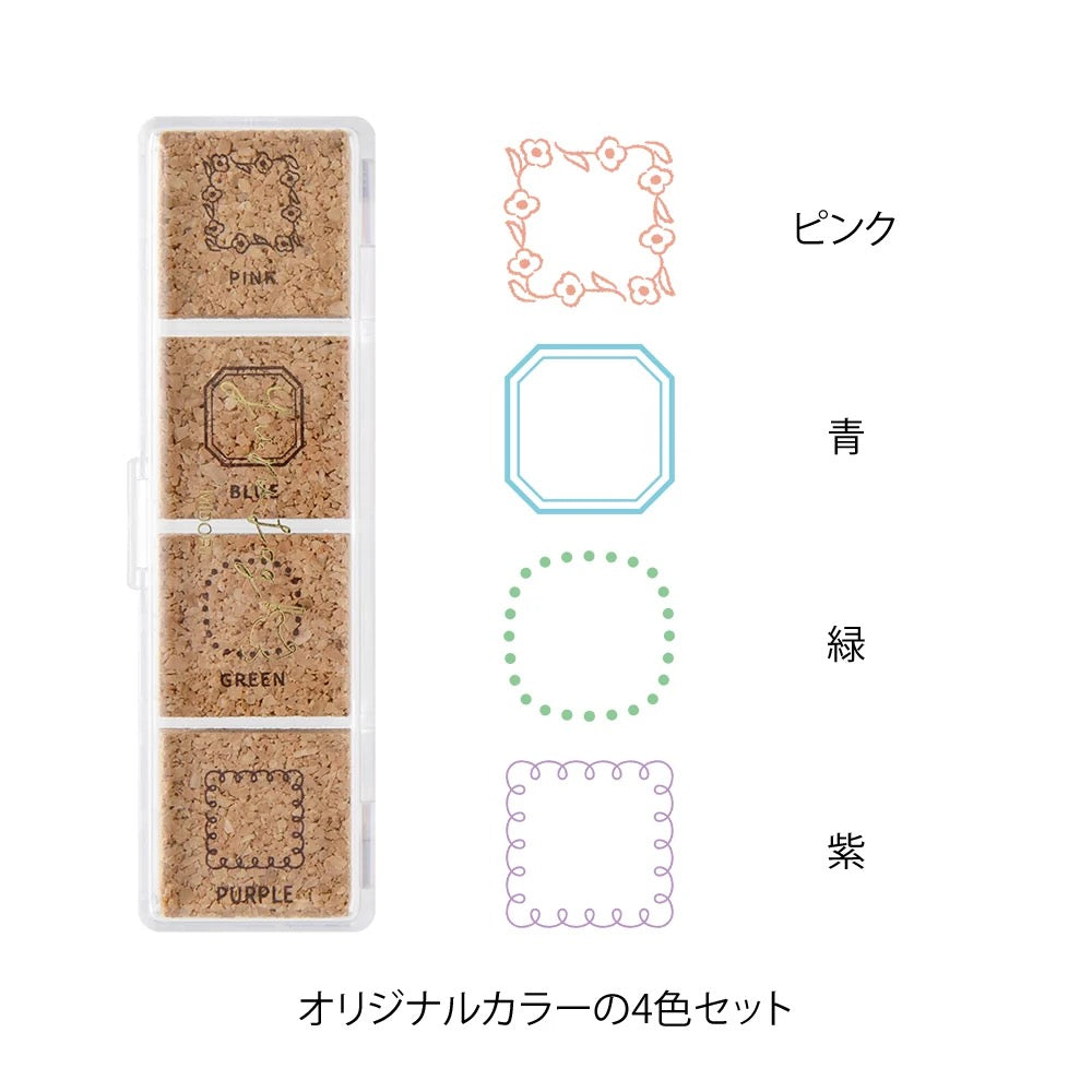 Tampon Yuru Log Cadre - Midori