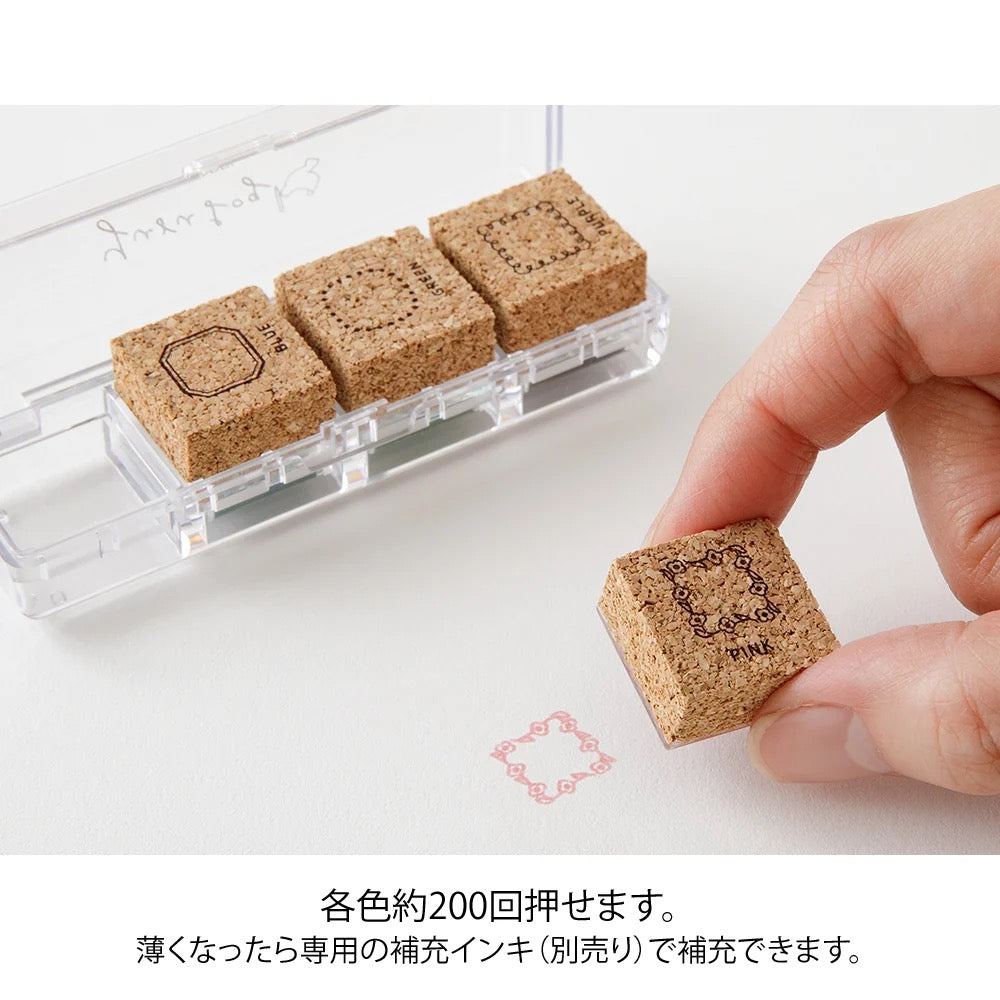 Tampon Yuru Log Cadre - Midori