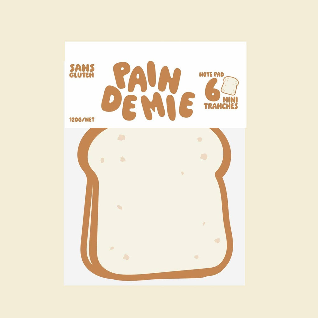 Pain de mie note pad - Pikalem studio