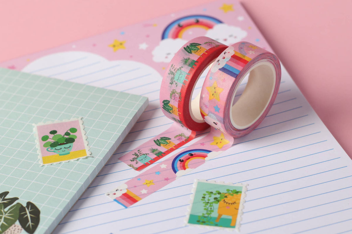 Ruban Washi Arc-en-Ciel Nuage — Studio Inktvis