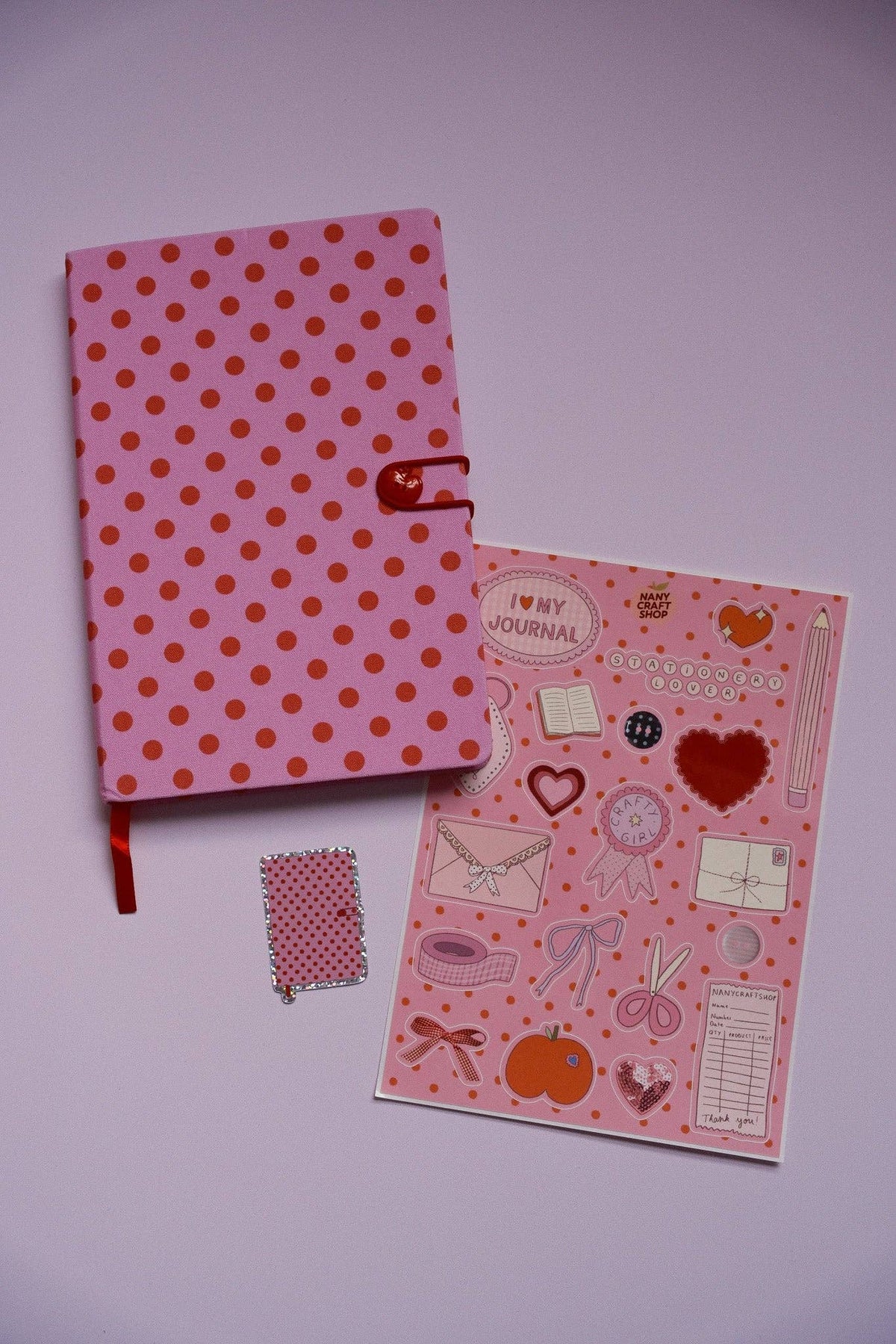 My Junk Journal Sweet Dots 🩷 - Nany Craft Shop