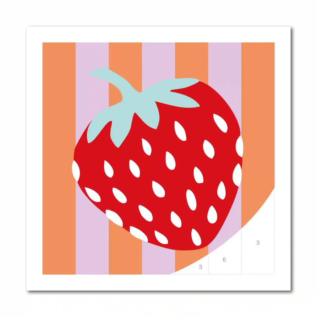 Kit peinture au numéro - DIY - FRUITS