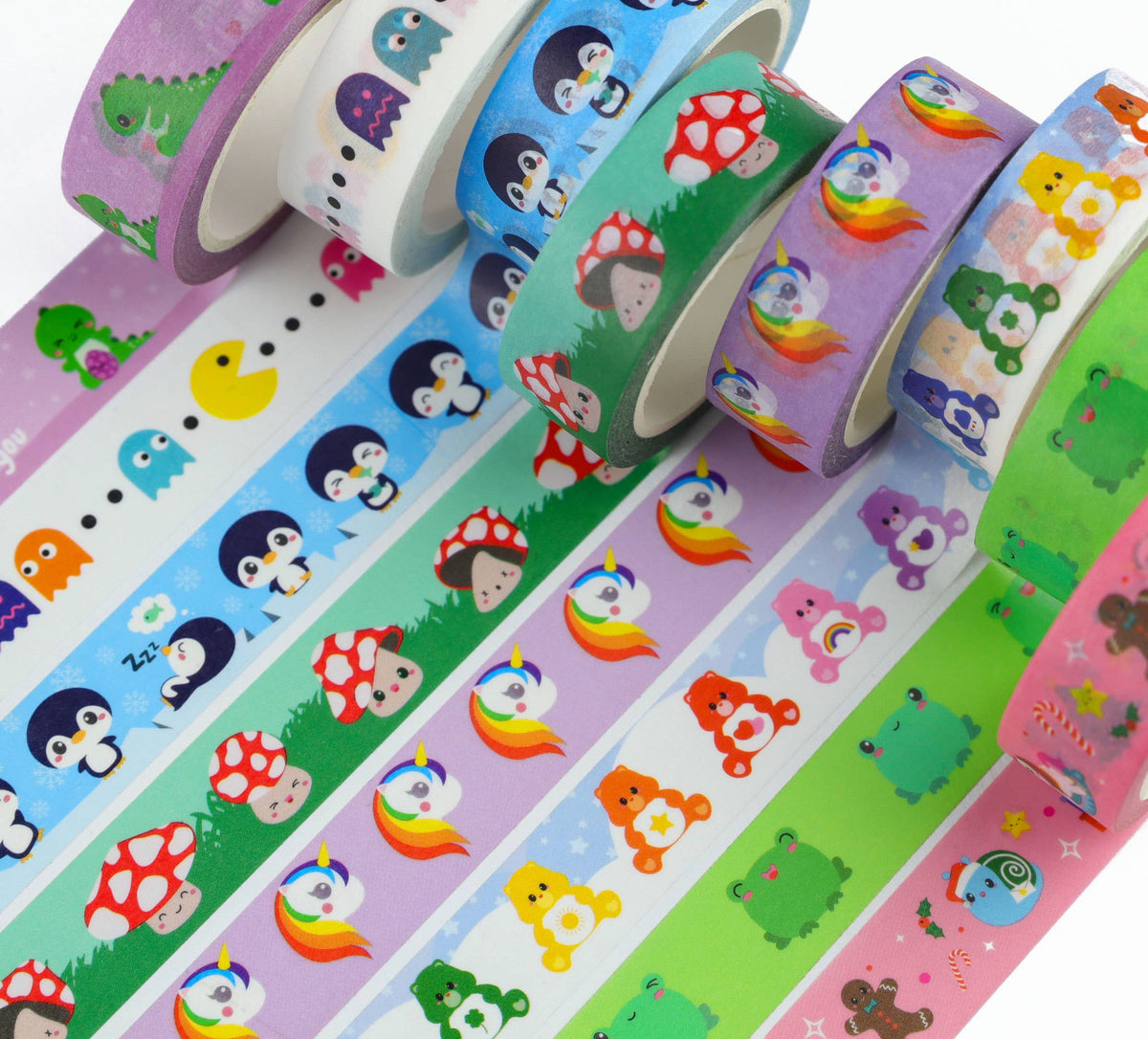 Ruban Washi Bisounours Coloré — Studio Inktvis