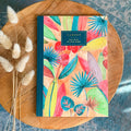 Carnet Feuillages 🌿 A5 Ligné - Bleu coquille