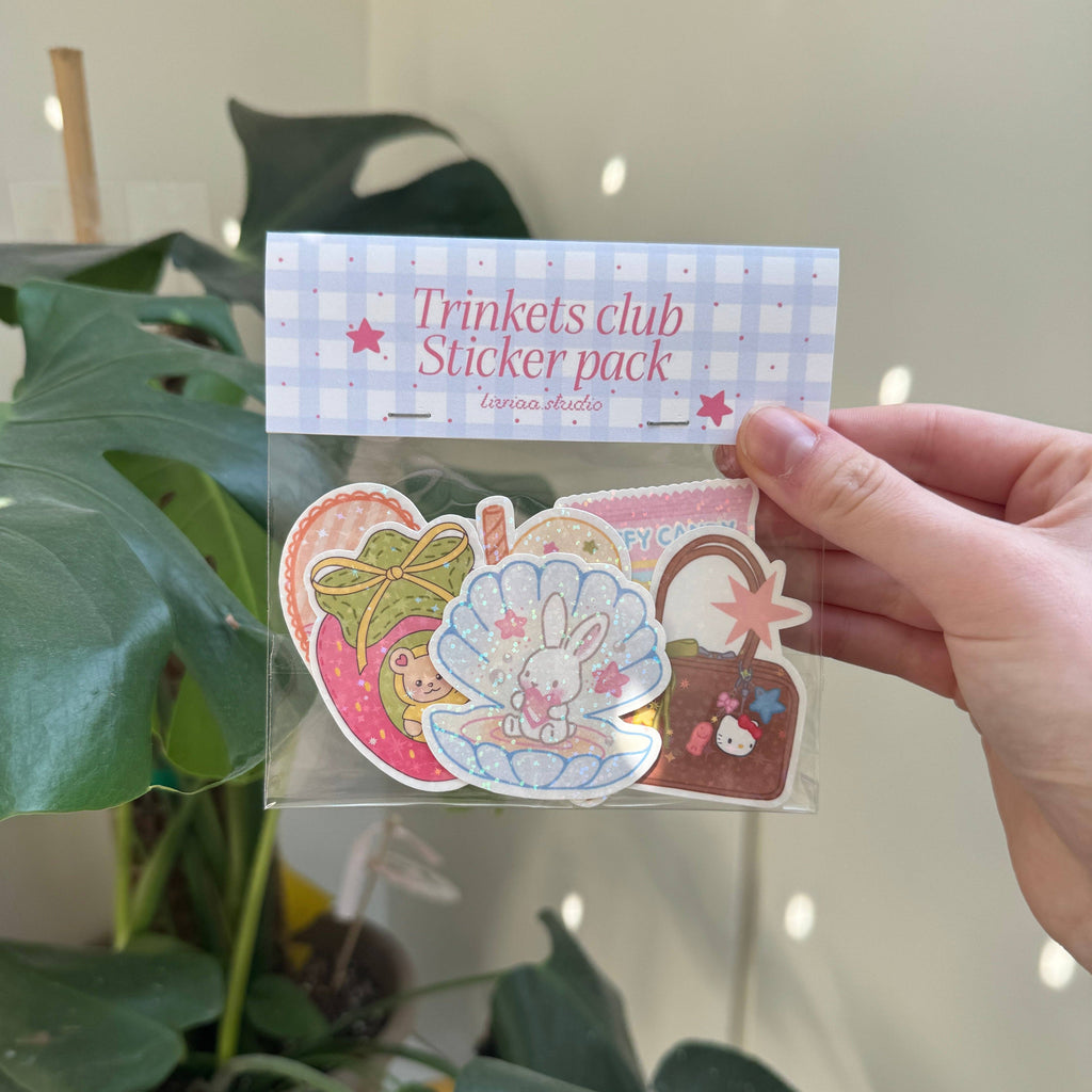 Trinkets Club Sticker Pack — Liviaa.studio