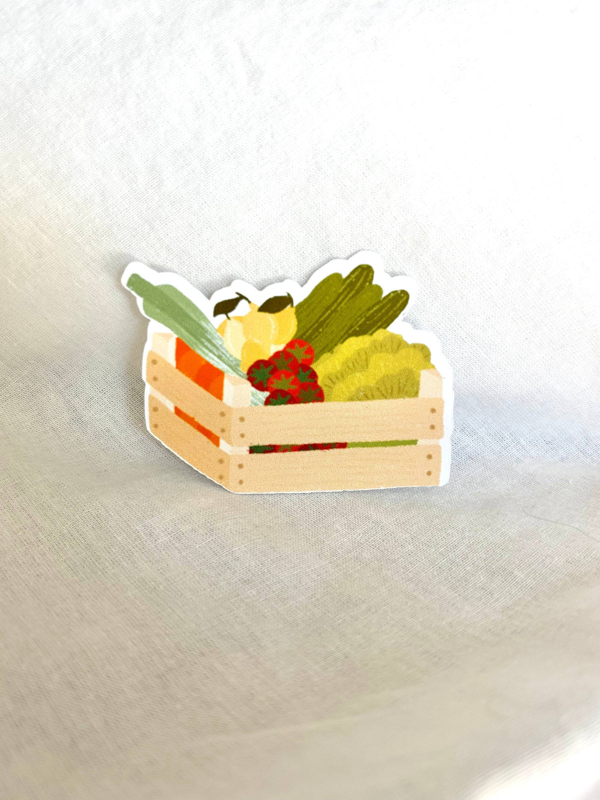 Sticker Cagette de légumes — Florence Papeterie