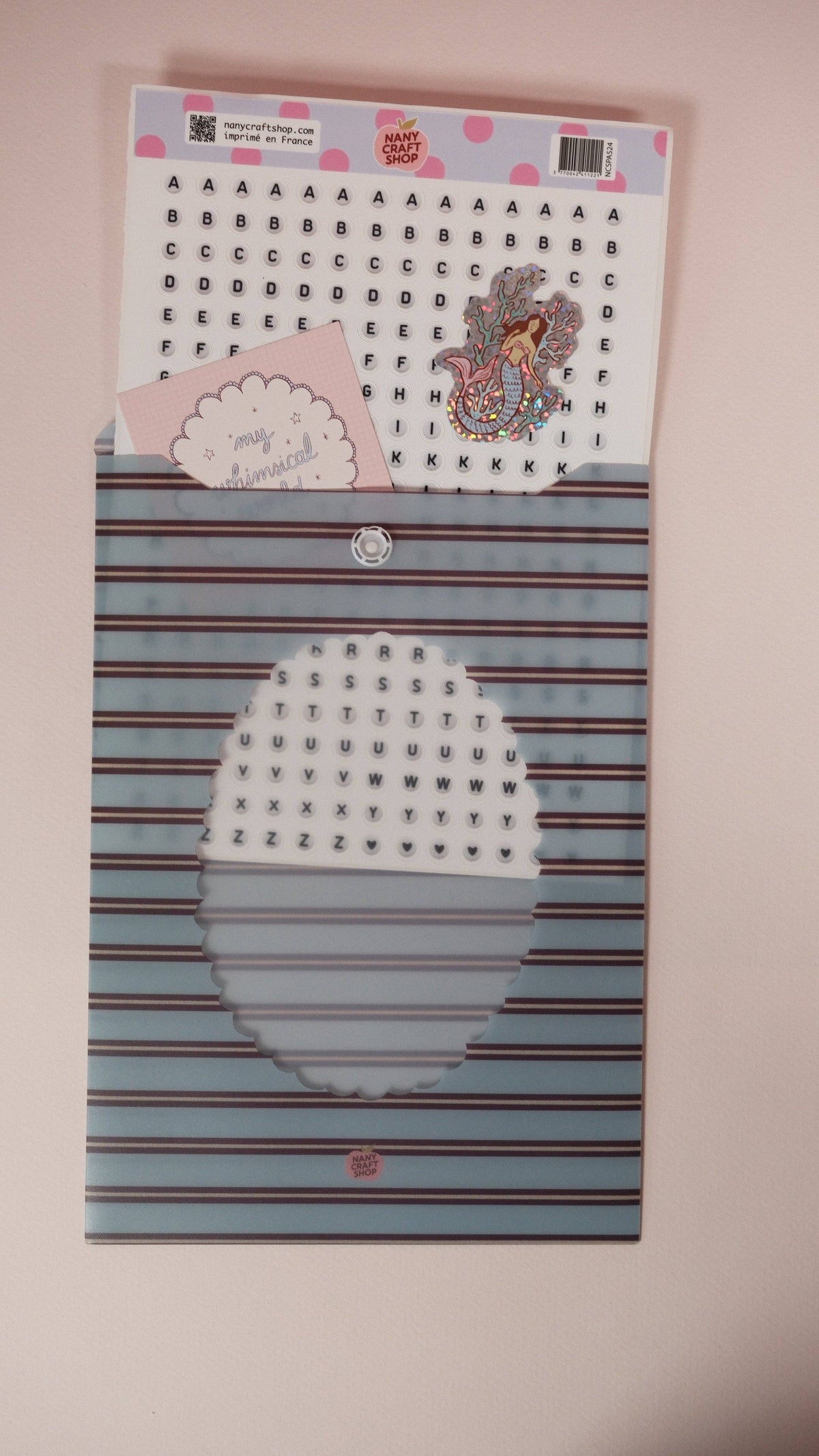 Pochette à junk – Myrtille — Nany Craft Shop