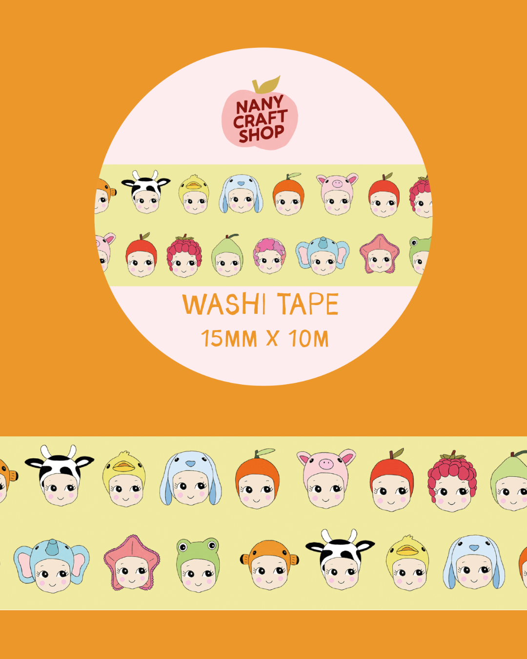 Washi Tape - baby 👶🏻 - Nany Craft Shop