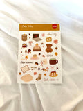 Planche de stickers Cosy Vibes — Florence Papeterie