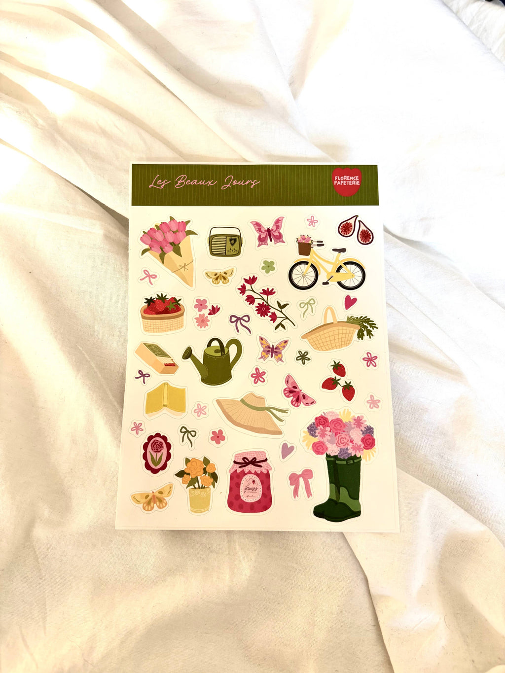 Planche de stickers - Les Beaux Jours 