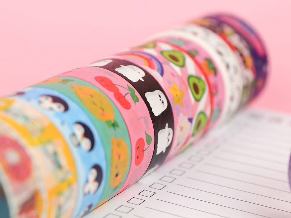 Ruban Washi Cerises — Studio Inktvis
