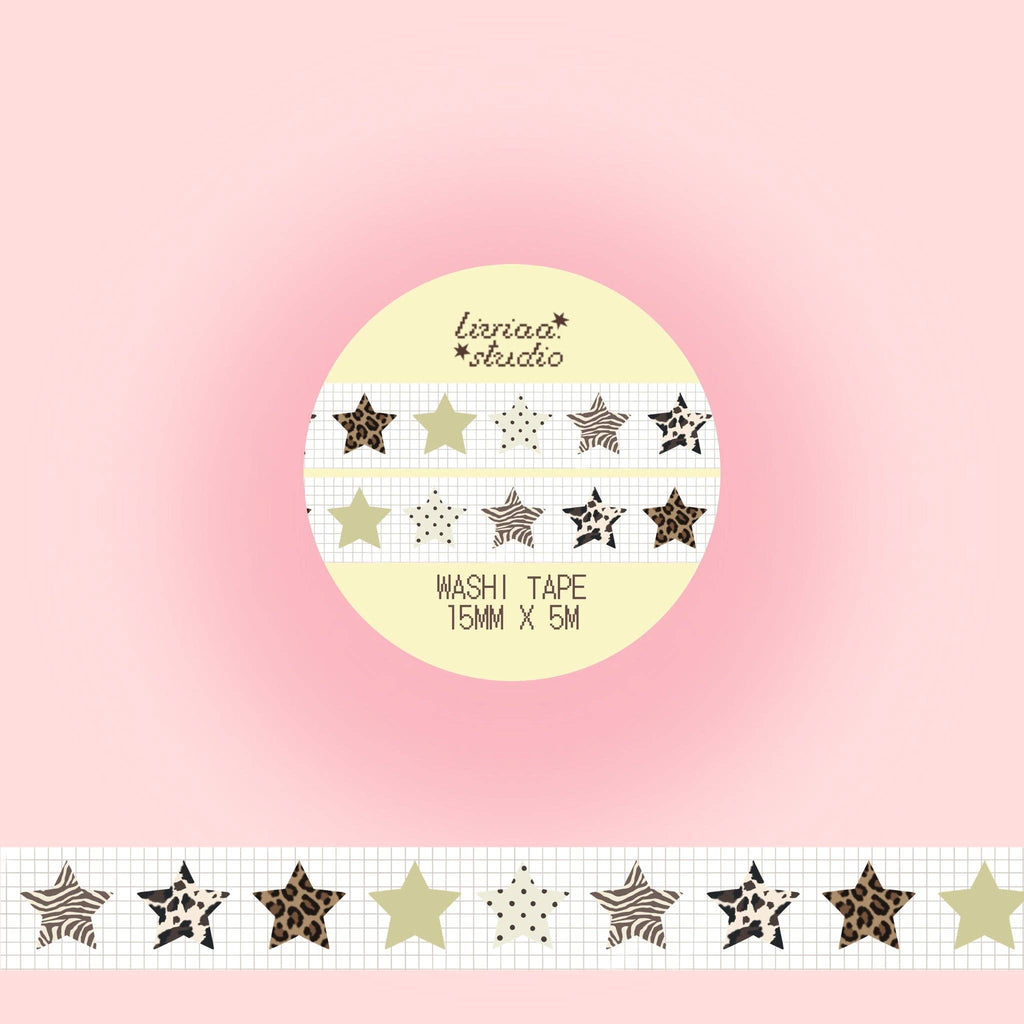 Washi Tape étoiles - Liviaa Studio